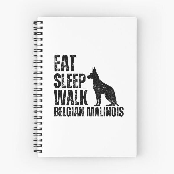 Item preview, Eat Sleep Walk Belgian Malinois designed and sold by TheAnimalZ00.