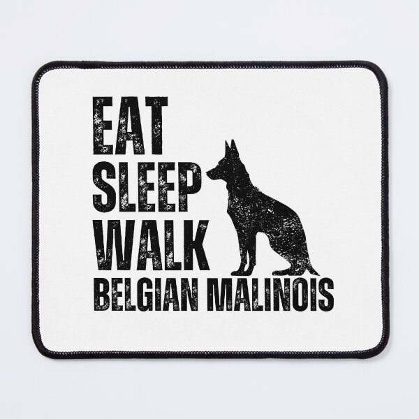 Item preview, Eat Sleep Walk Belgian Malinois designed and sold by TheAnimalZ00.