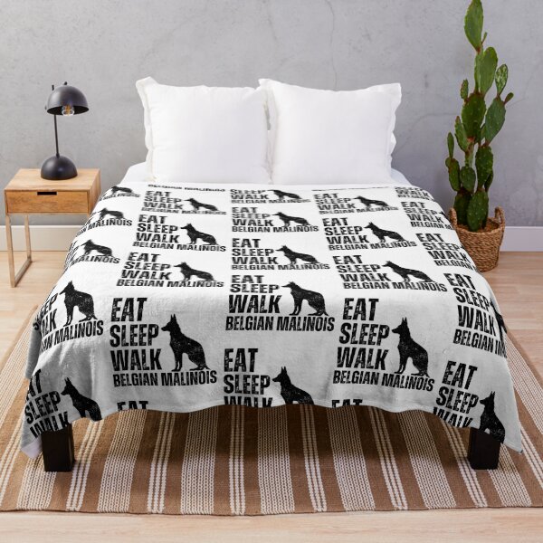Item preview, Eat Sleep Walk Belgian Malinois designed and sold by TheAnimalZ00.