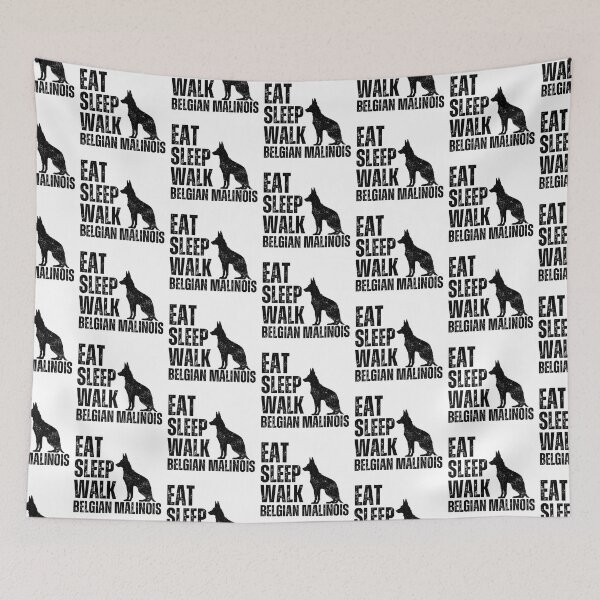 Item preview, Eat Sleep Walk Belgian Malinois designed and sold by TheAnimalZ00.