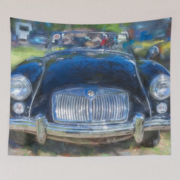 Item preview, 1960 Black MGA 1600 Roadster Convertible X118 designed and sold by RichFrancoCars.