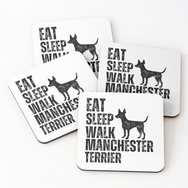 Item preview, Eat Sleep Walk Manchester Terrier designed and sold by TheAnimalZ00.