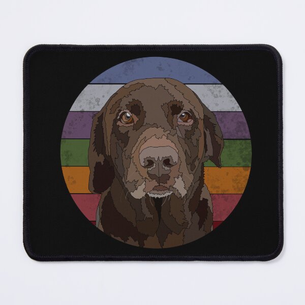 Item preview, Vintage Chocolate Lab designed and sold by Just-Arts-4U.