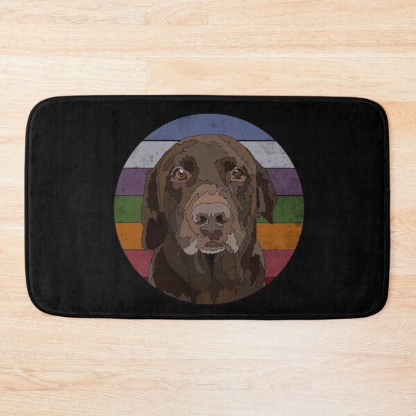 Item preview, Vintage Chocolate Lab  designed and sold by Just-Arts-4U.
