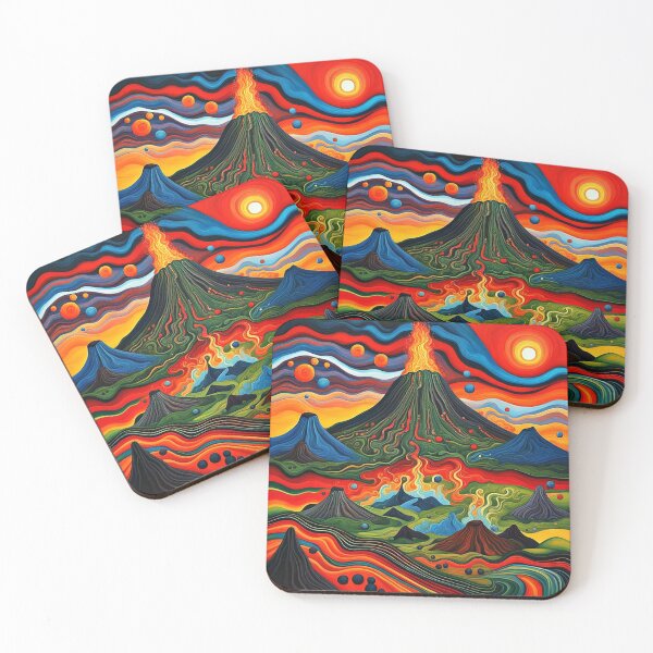 Item preview, The Volcanic Landscape 1 designed and sold by George Hutton Hunter.