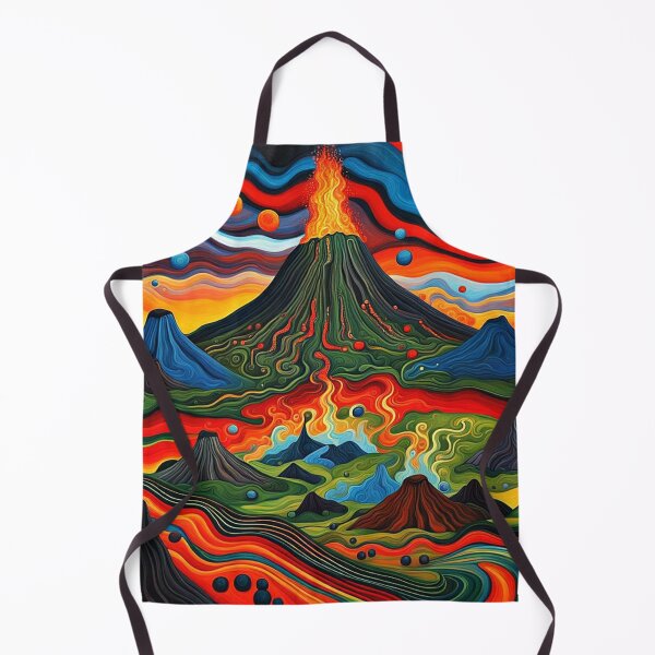 Item preview, The Volcanic Landscape 1 designed and sold by George Hutton Hunter.