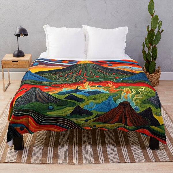 Item preview, The Volcanic Landscape 1 designed and sold by George Hutton Hunter.