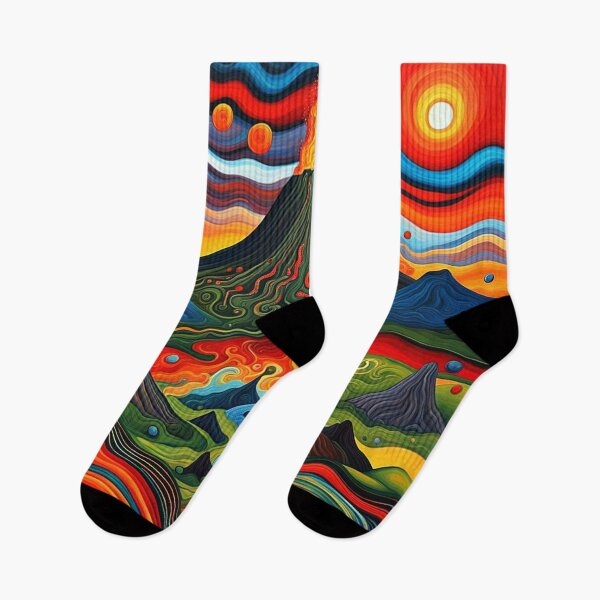 Item preview, The Volcanic Landscape 1 designed and sold by George Hutton Hunter.