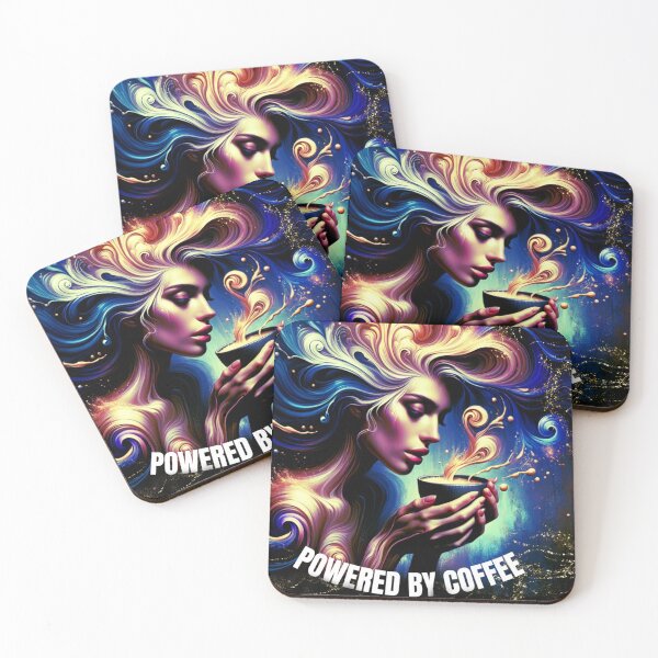 Item preview, Powered By Coffee designed and sold by SableBlu.