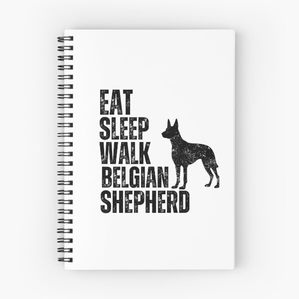 Item preview, Eat Sleep Walk Belgian Shepherd designed and sold by TheAnimalZ00.