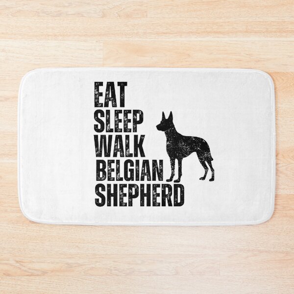 Item preview, Eat Sleep Walk Belgian Shepherd designed and sold by TheAnimalZ00.