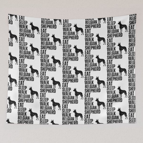Item preview, Eat Sleep Walk Belgian Shepherd designed and sold by TheAnimalZ00.