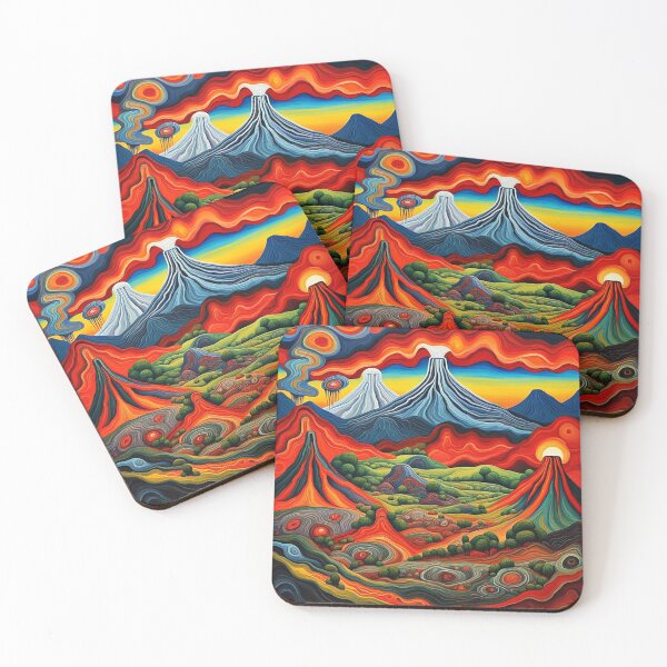 Item preview, The Volcanic Landscape 2 designed and sold by George Hutton Hunter.