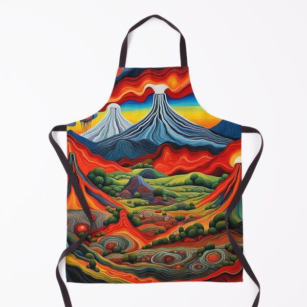 Item preview, The Volcanic Landscape 2 designed and sold by George Hutton Hunter.