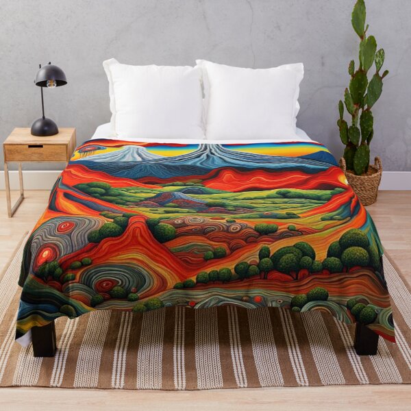 Item preview, The Volcanic Landscape 2 designed and sold by George Hutton Hunter.