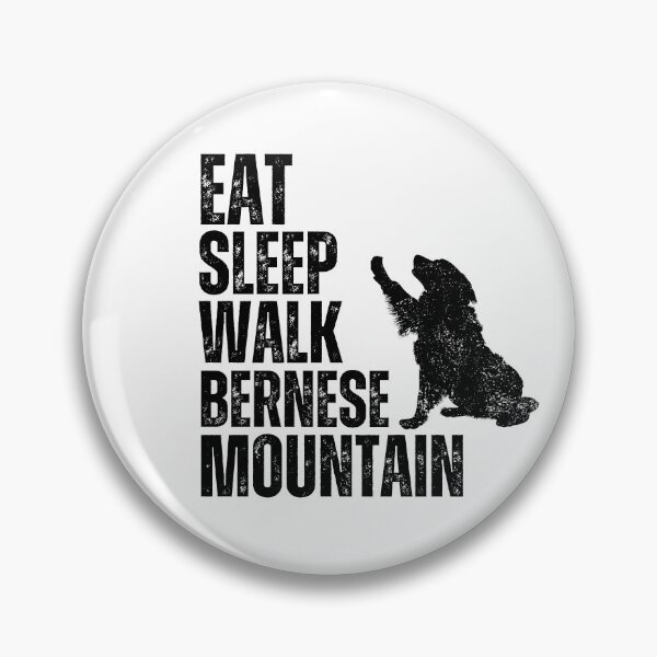 Item preview, Eat Sleep Walk Bernese Mountain designed and sold by TheAnimalZ00.