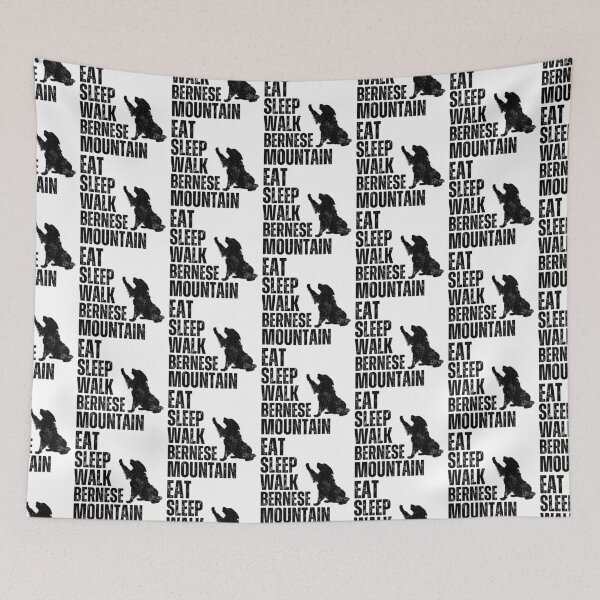 Item preview, Eat Sleep Walk Bernese Mountain designed and sold by TheAnimalZ00.