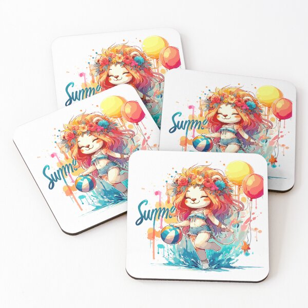Item preview, Summer Joy Lion designed and sold by Capizione.