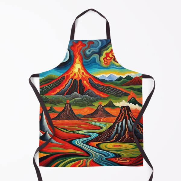 Item preview, The Volcanic Landscape 3 designed and sold by George Hutton Hunter.