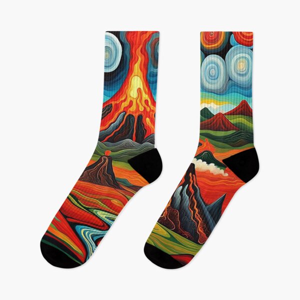 Item preview, The Volcanic Landscape 3 designed and sold by George Hutton Hunter.