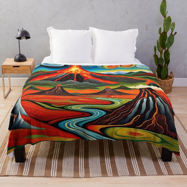 Item preview, The Volcanic Landscape 3 designed and sold by George Hutton Hunter.