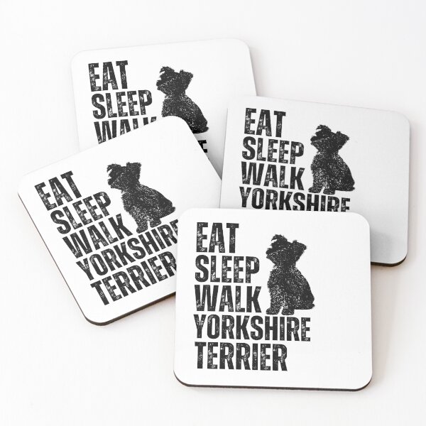 Item preview, Eat Sleep Walk Yorkshire Terrier designed and sold by TheAnimalZ00.