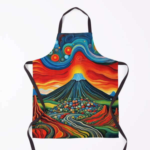 Item preview, The Volcanic Landscape 4 designed and sold by George Hutton Hunter.