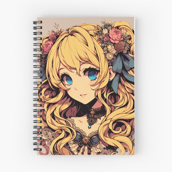 Artikelvorschau, Blondes Mädchen im Anime-Stil - Kunstdruck entworfen und verkauft von lloreleya.
