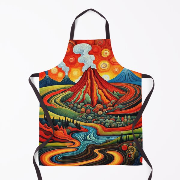 Item preview, The Volcanic Landscape 5 designed and sold by George Hutton Hunter.