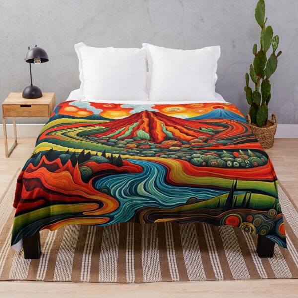 Item preview, The Volcanic Landscape 5 designed and sold by George Hutton Hunter.