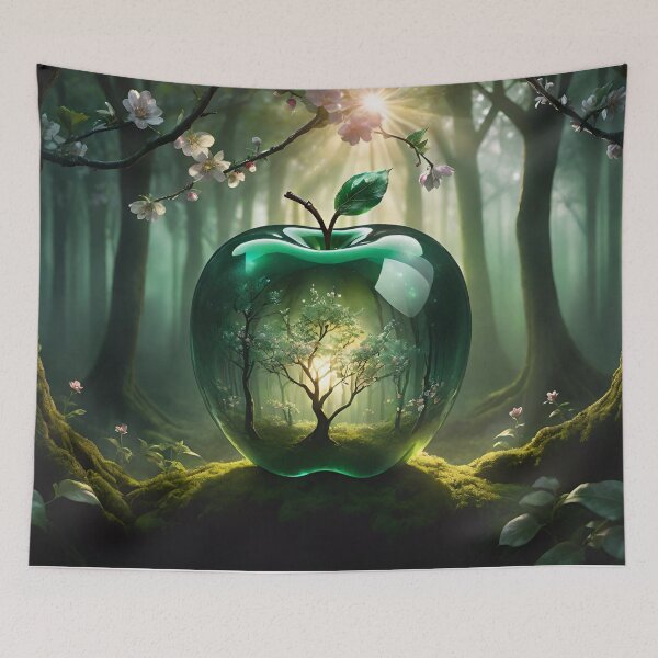 Item preview, Glass apple designed and sold by Nicolette Vermeulen.