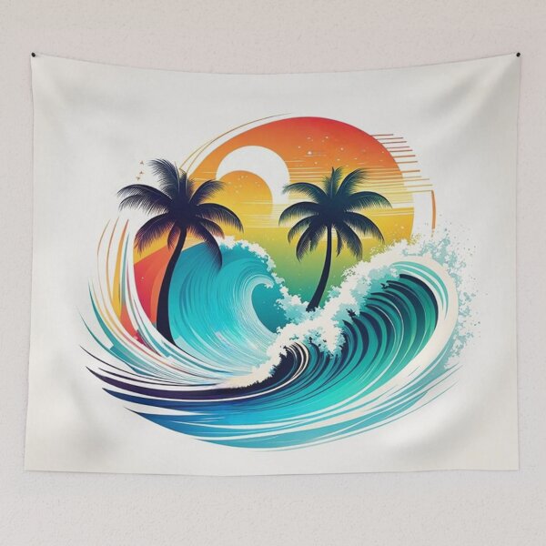 Item preview, Surfing Tropical designed and sold by JackFreestone.