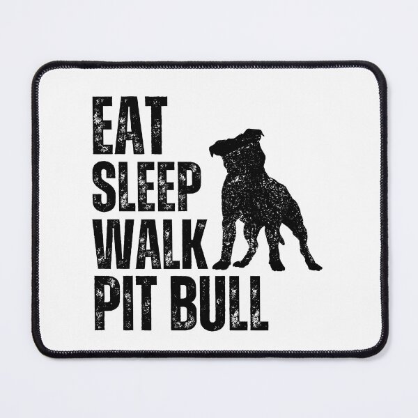 Item preview, Eat Sleep Walk Pit Bull designed and sold by TheAnimalZ00.