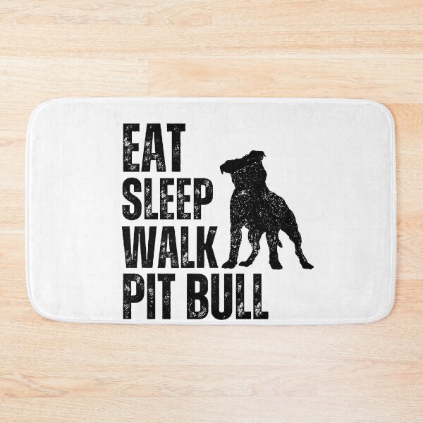 Item preview, Eat Sleep Walk Pit Bull designed and sold by TheAnimalZ00.