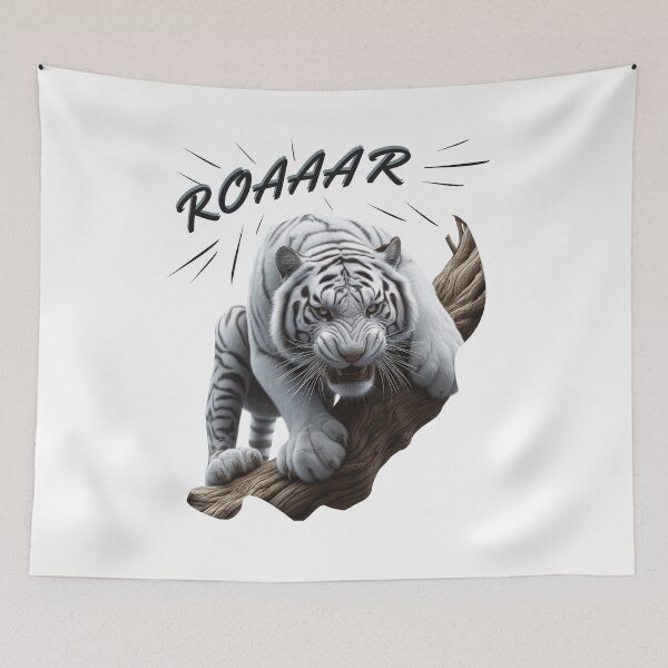 Item preview, White Tiger designed and sold by warrior4print.