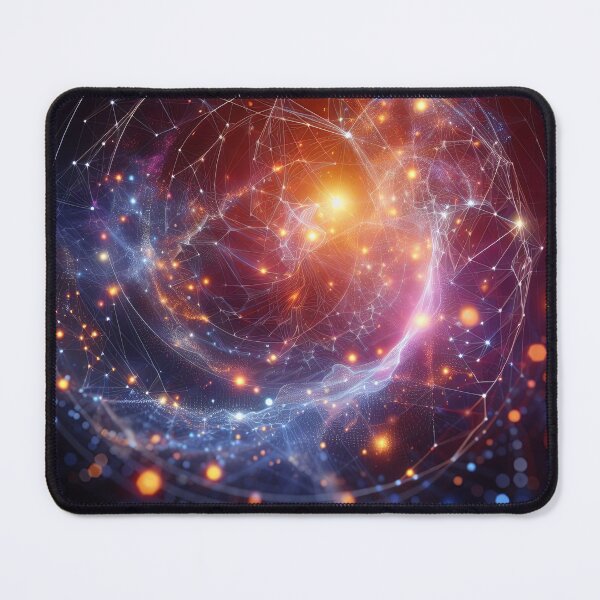 Item preview, Starry Web of the Universe - Cosmic Art Print designed and sold by lloreleya.