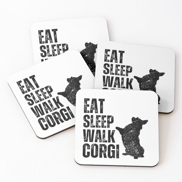 Item preview, Eat Sleep Walk Corgi designed and sold by TheAnimalZ00.