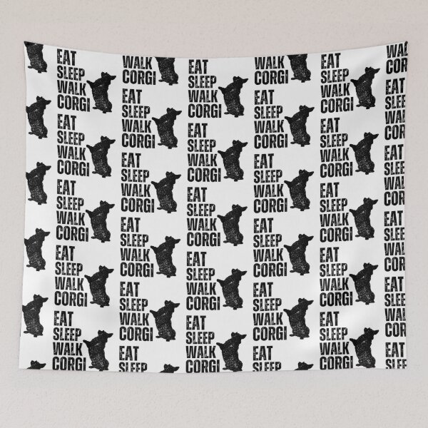 Item preview, Eat Sleep Walk Corgi designed and sold by TheAnimalZ00.
