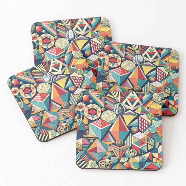 Item preview, Chromatic Symmetry: A Kaleidoscope of Abstraction designed and sold by AgarutanPrint.