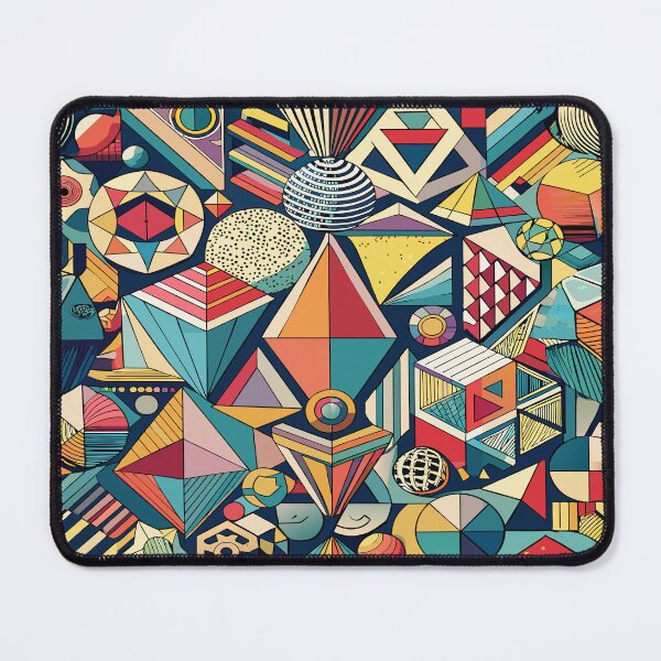 Item preview, Chromatic Symmetry: A Kaleidoscope of Abstraction designed and sold by AgarutanPrint.