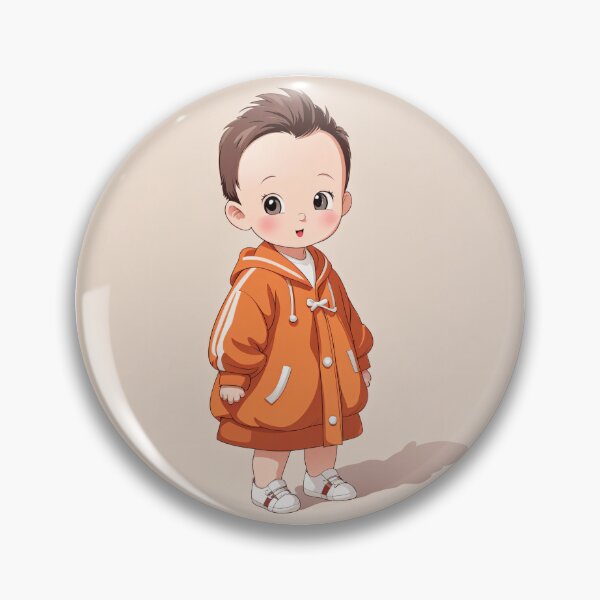 Item preview, A cute little baby in a jacket designed and sold by Sopilka.