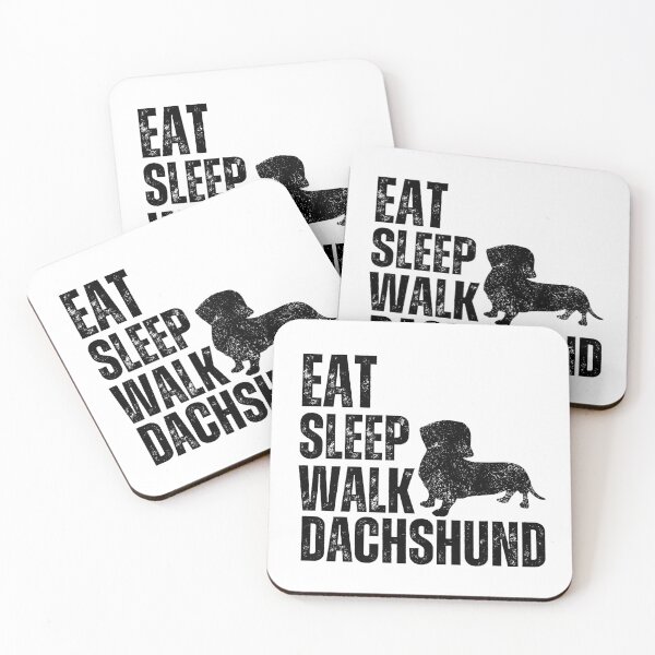 Item preview, Eat Sleep Walk Dachshund designed and sold by TheAnimalZ00.