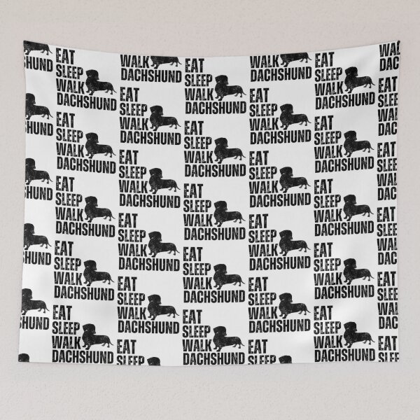 Item preview, Eat Sleep Walk Dachshund designed and sold by TheAnimalZ00.
