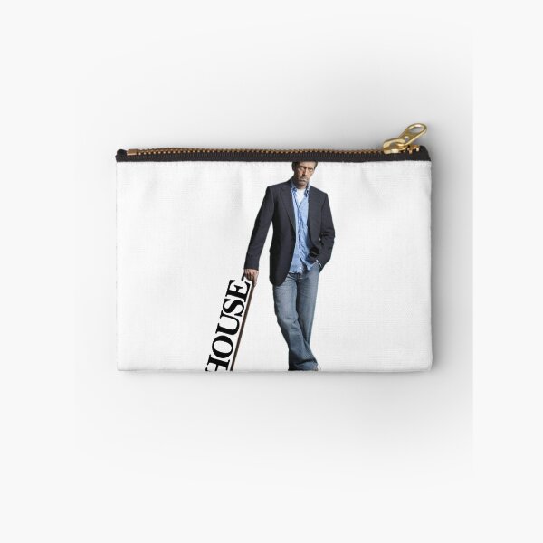 Item preview, House MD leaning with cane “HOUSE” text designed and sold by adosknad1.