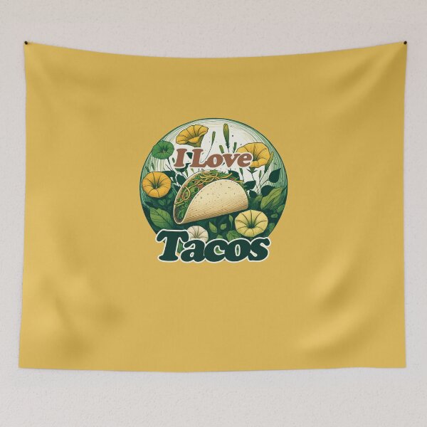 Item preview, I Love Tacos designed and sold by FrictionMaxxing.
