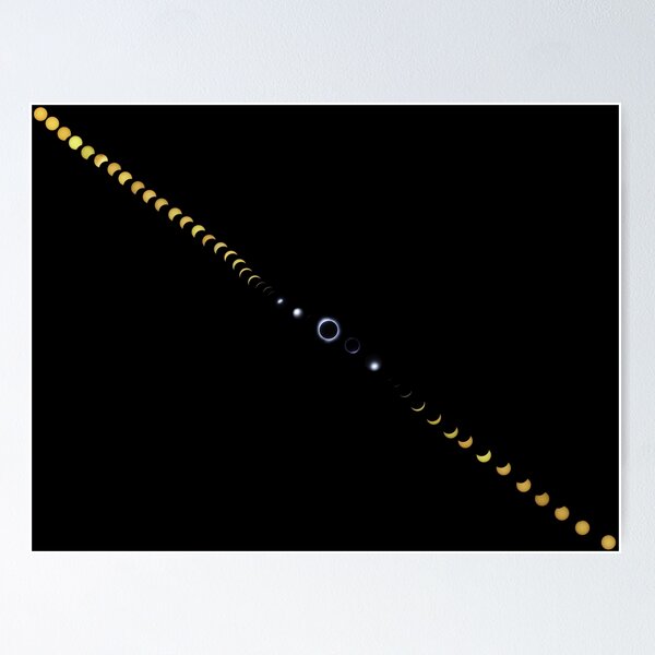 Item preview, FULL Total Solar Eclipse - April 8, 2024 designed and sold by JmanInABox.
