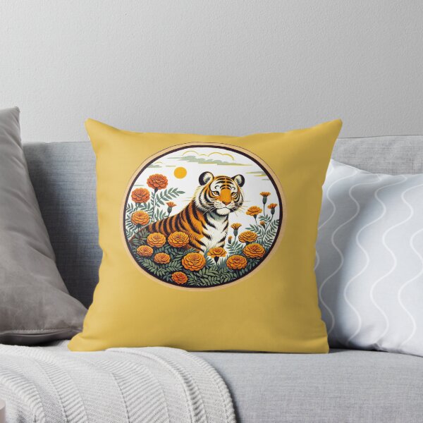 Item preview, Marigold Tiger  designed and sold by FrictionMaxxing.