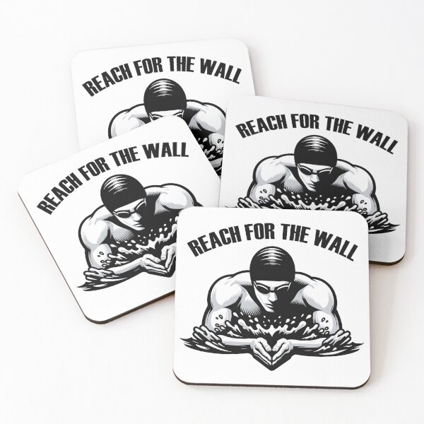 Item preview, Swimming Reach For The Wall Inspirational Swimmer designed and sold by TKsTees.