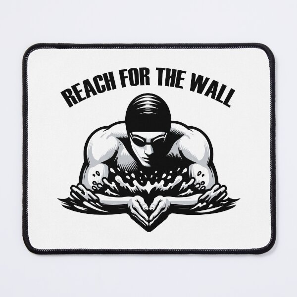 Item preview, Swimming Reach For The Wall Inspirational Swimmer designed and sold by TKsTees.