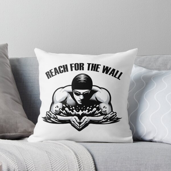 Item preview, Swimming Reach For The Wall Inspirational Swimmer designed and sold by TKsTees.